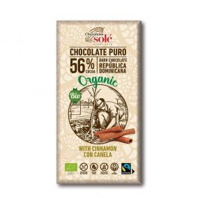 Čokolade Solé - 56-odstotna ekološka čokolada s cimetom