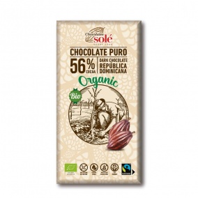 Čokolade Solé - 56% ekološka čokolada 100g