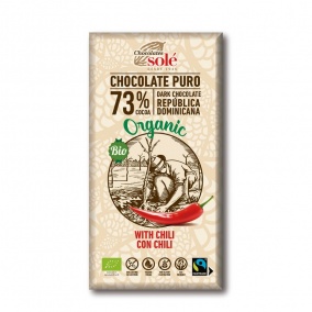 Čokolade Solé - 73-odstotna ekološka čokolada s čilijem